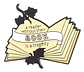 Broche Pin Libros Lector 2 Dragon  Kawaii Tienda Glamly - Miniatura 1