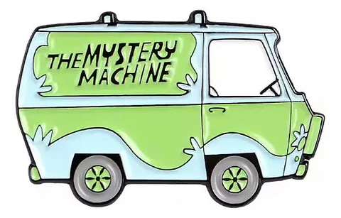 Pin Esmaltado The Mystery Machine Scooby-doo Broche Metal