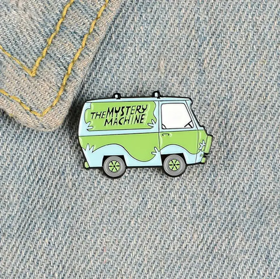 Pin Esmaltado The Mystery Machine Scooby-doo Broche Metal 3