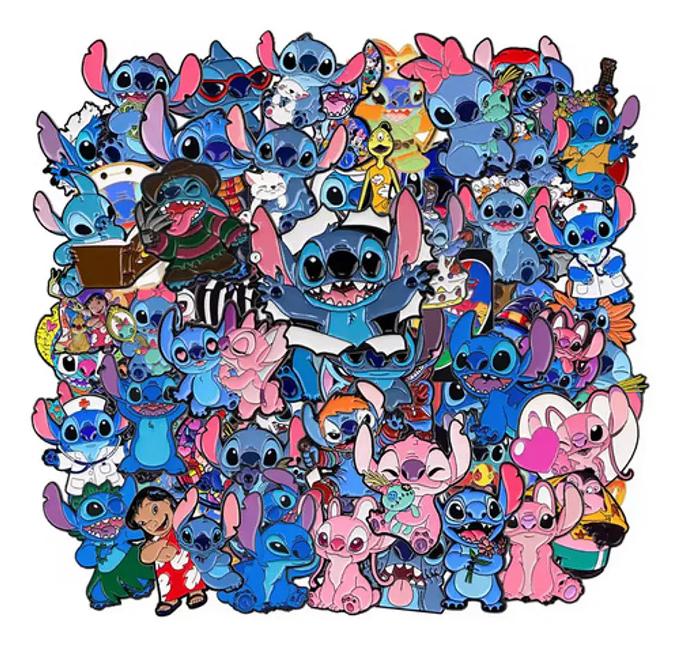 Pack 3 Pins Aleatorios Sorpresa Broche Pin Metal Esmaltado 6