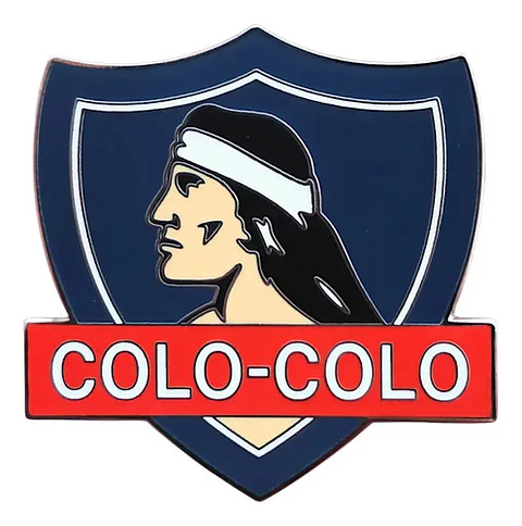 Pin Esmaltado Colo-Colo Equipos De Fútbol Broche Metal
