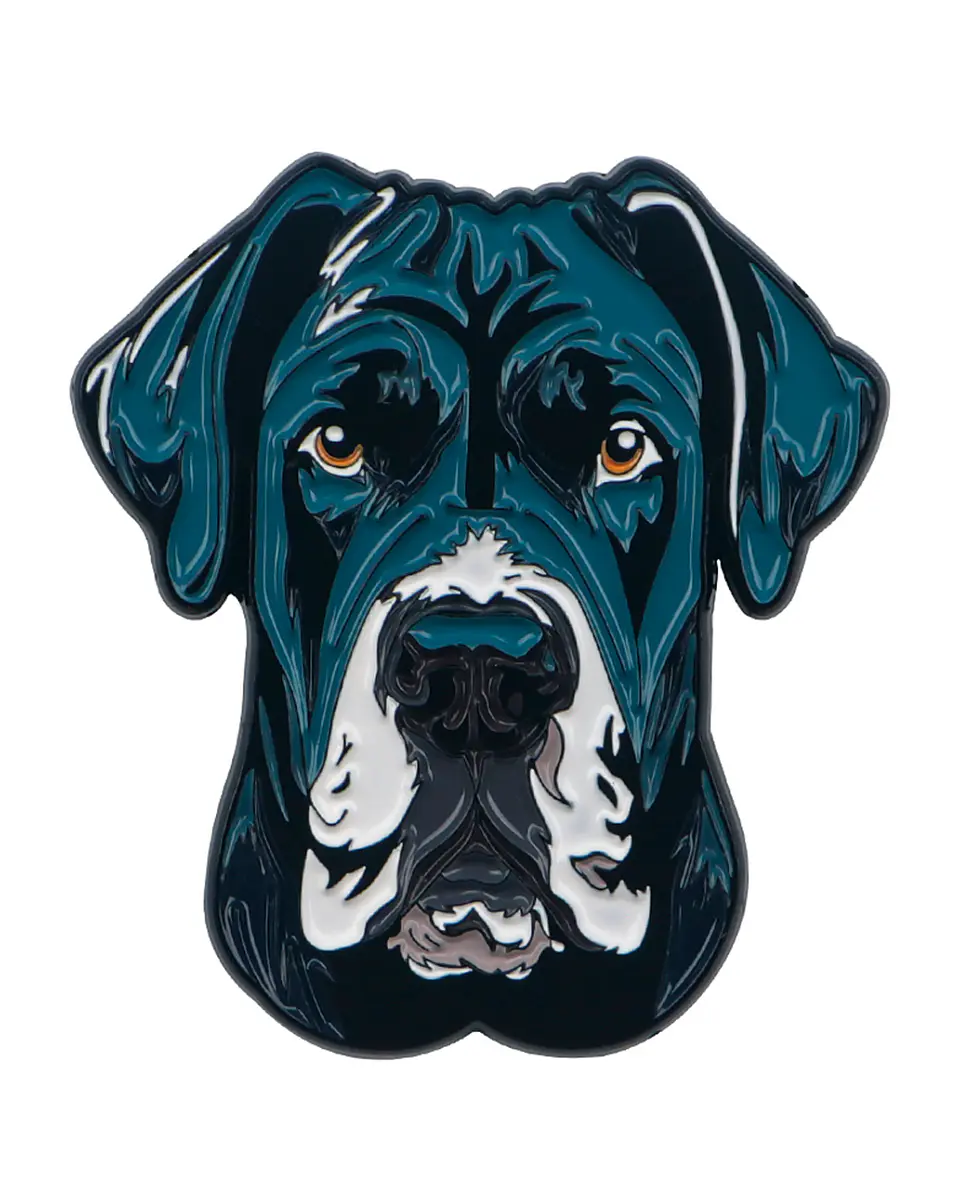 Pin Broche Esmaltado Perro Gran Danés 1