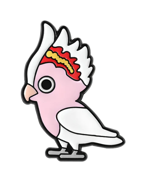 Pin Esmaltado cacatúa abanderada