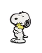 Pin Esmaltado Metálico Snoopy y Woodstock abrazados - Miniatura 1