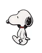 Pin esmaltado de Snoopy Caminando Glamly - Miniatura 1