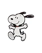 Pin Esmaltado Snoopy Corriendo Saltando Feliz - Miniatura 1