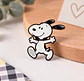 Pin Esmaltado Snoopy Corriendo Saltando Feliz - Miniatura 2