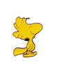 Pin esmaltado de Woodstock de perfil borde dorado - Miniatura 1