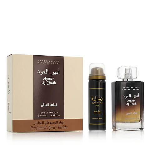 Lattafa Ameer Al Oudh Edp 100Ml  + Spray 50Ml