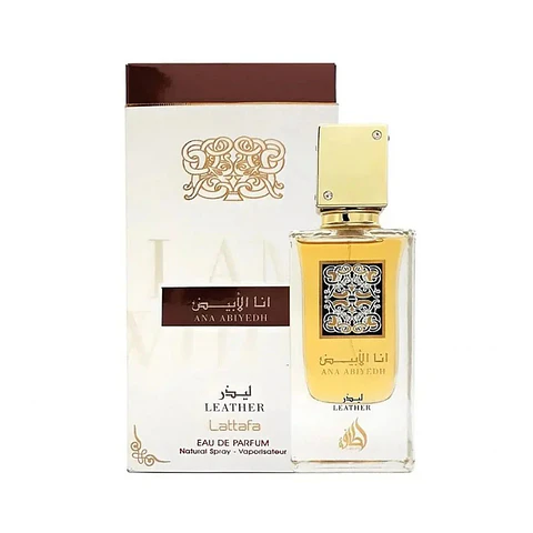 Lattafa Ana Abiyedh Leather Edp 60Ml