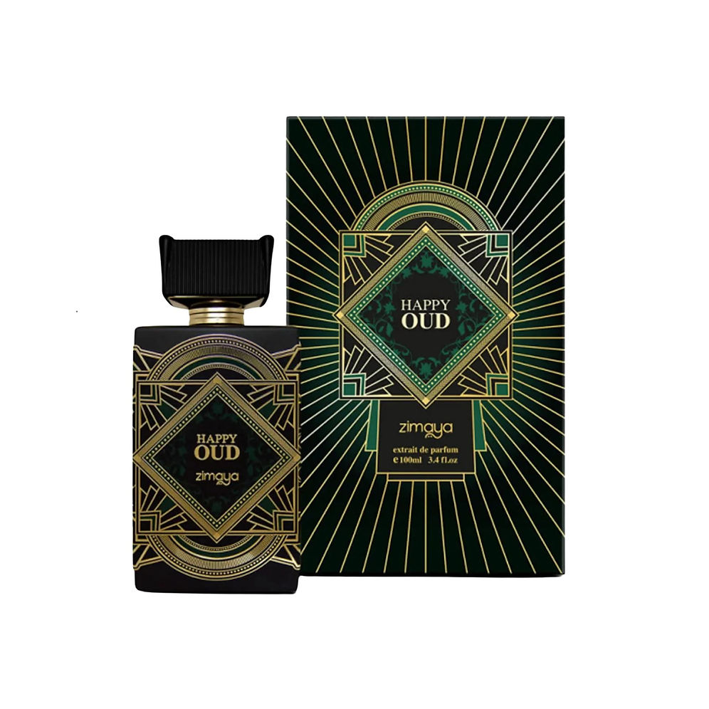 Perfume Árabe Zimaya Happy Oud Extrait de Parfum 100 ML