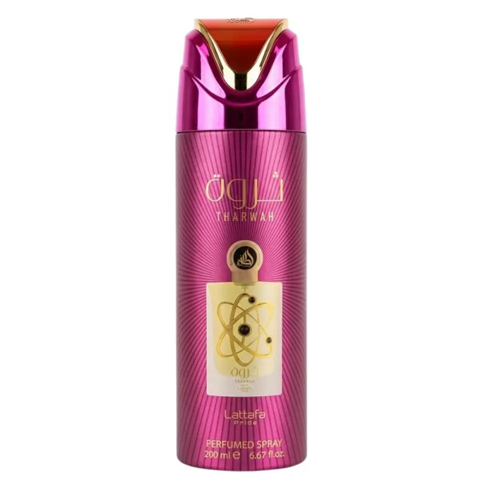 Lattafa Tharwah Gold Perfume Spray 200ML 1