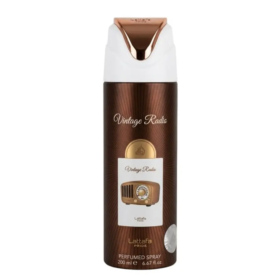 Lattafa Vintage Radio Perfume Spray 200ML 1