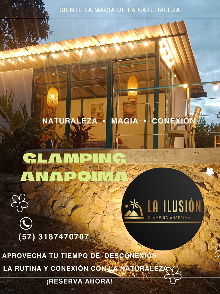 Reserva Familia Cabaña Glamping Anapoima La Ilusión | Jacuzzi Privado y Wifi 1