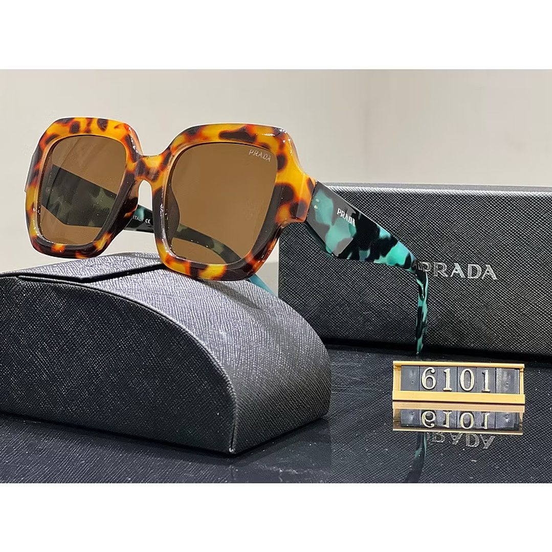 Gafas pr da grandes print carey patas celestes  1