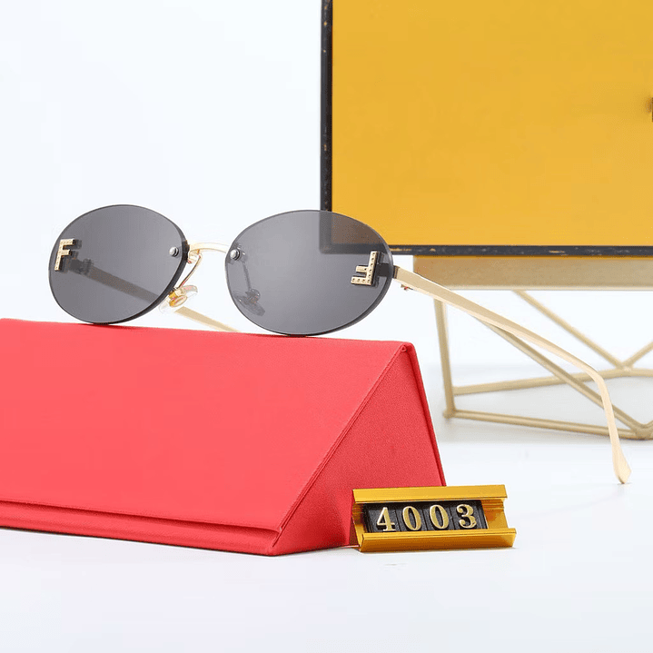 Gafas fen di ovaladas negras  1