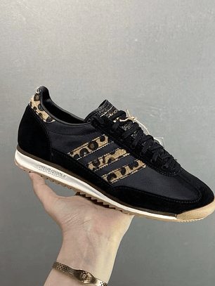 Zapatillas SL 72 negras print 