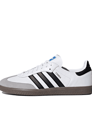 Zapatillas Sam blancas líneas negras