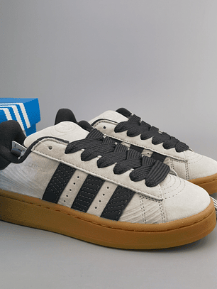 Zapatillas CAM PUS beige gris suela café 