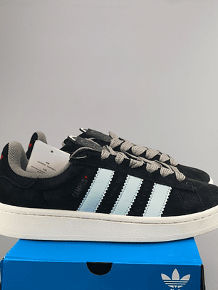 Zapatillas CAM PUS negras celeste 