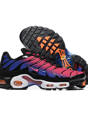 Zapatillas Airmaxplus TN Negra degradé rojo Azul 
