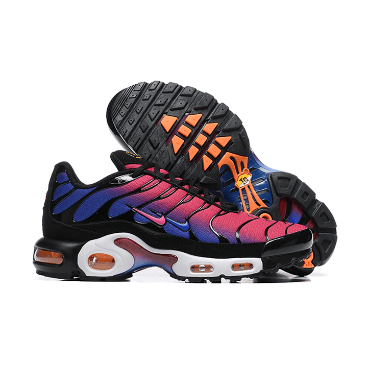 Zapatillas Airmaxplus TN Negra degradé rojo Azul  1