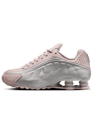 Zapatillas shox R 4 Rosadas/plateado