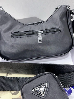 Bolso Pr da Nylon negro 