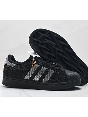 Zapatillas supers tar glitter negra