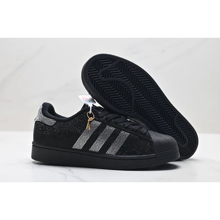 Zapatillas supers tar glitter negra 1