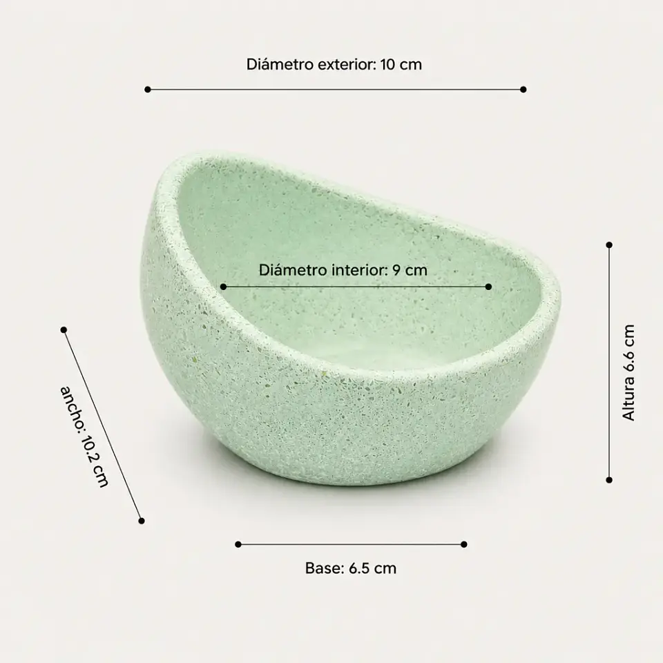 Bowl Asimétrico para Aperitivos – Modelo Marea 4