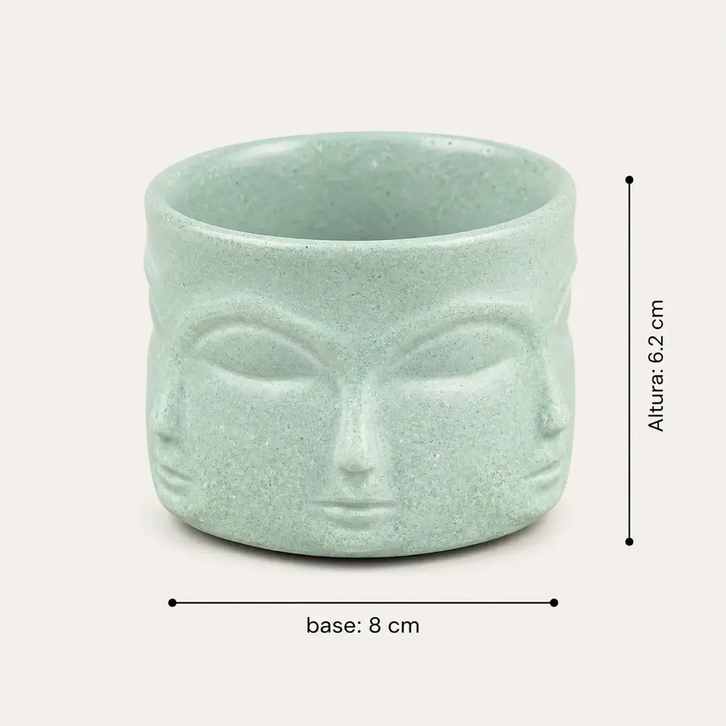 Macetero Decorativo con Rostro – Modelo Musa 5