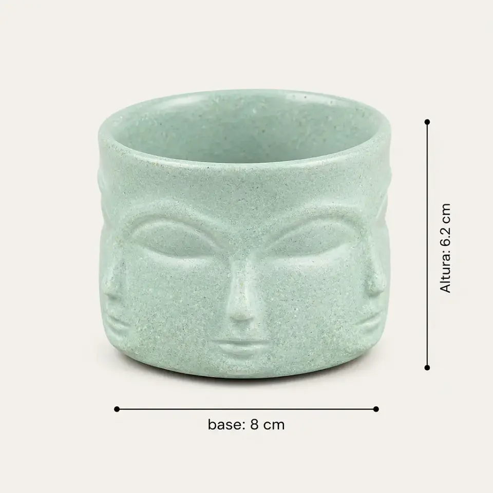 Macetero Decorativo con Rostro – Modelo Musa 5