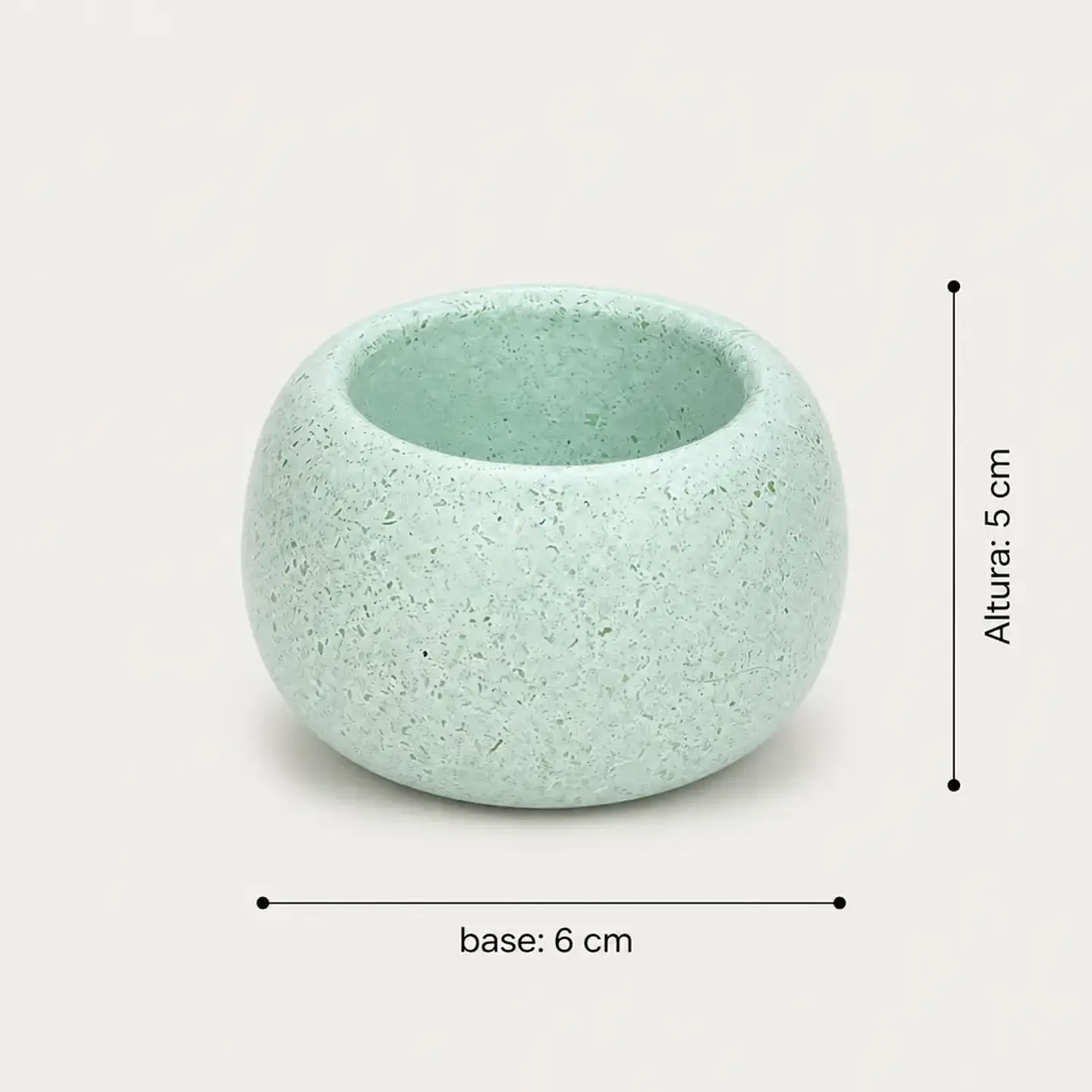 Mini Macetero Redondo – Modelo Nido 5