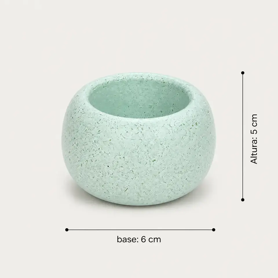 Mini Macetero Redondo – Modelo Nido 5