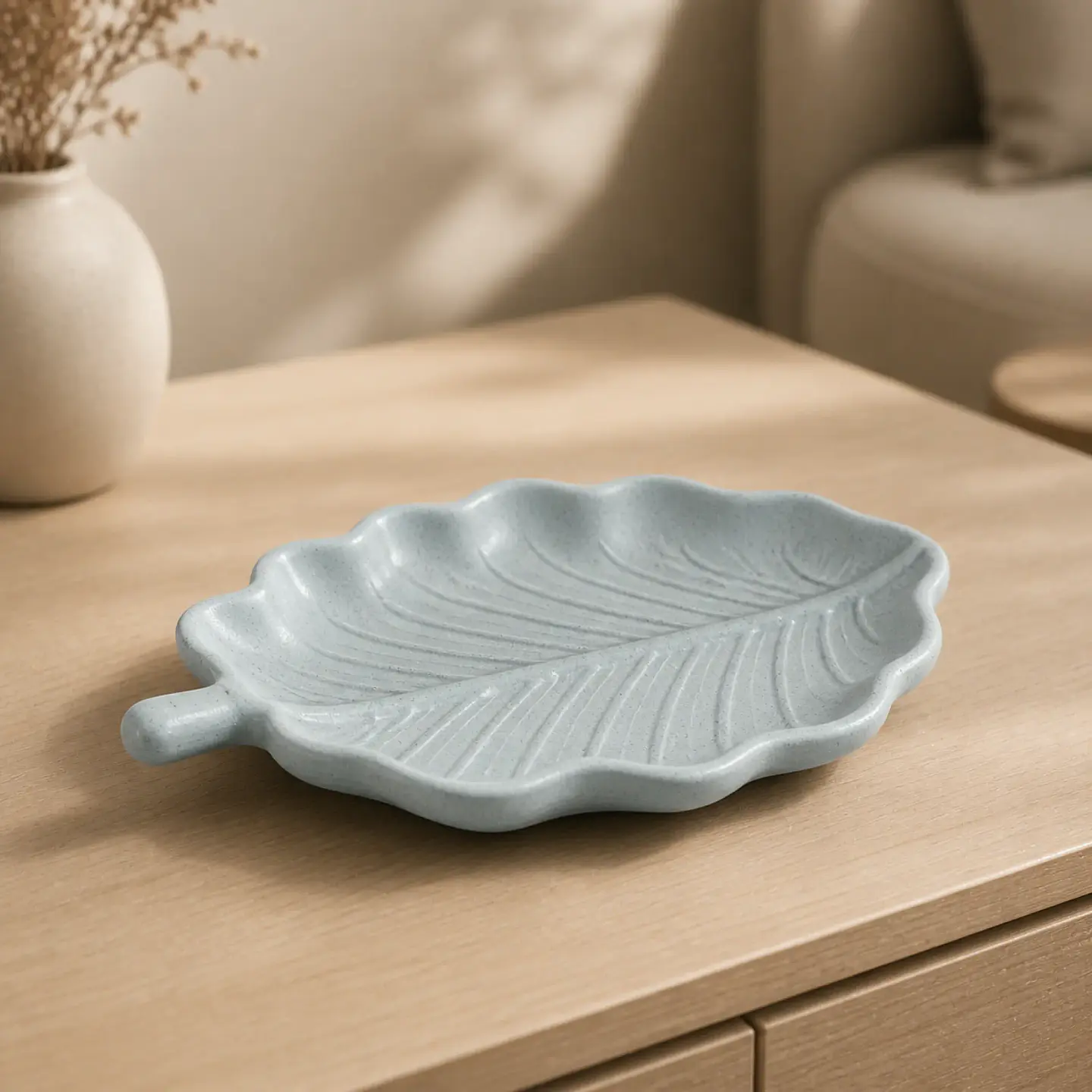 Bandeja Decorativa con Forma de Hoja – Modelo Nativa 1
