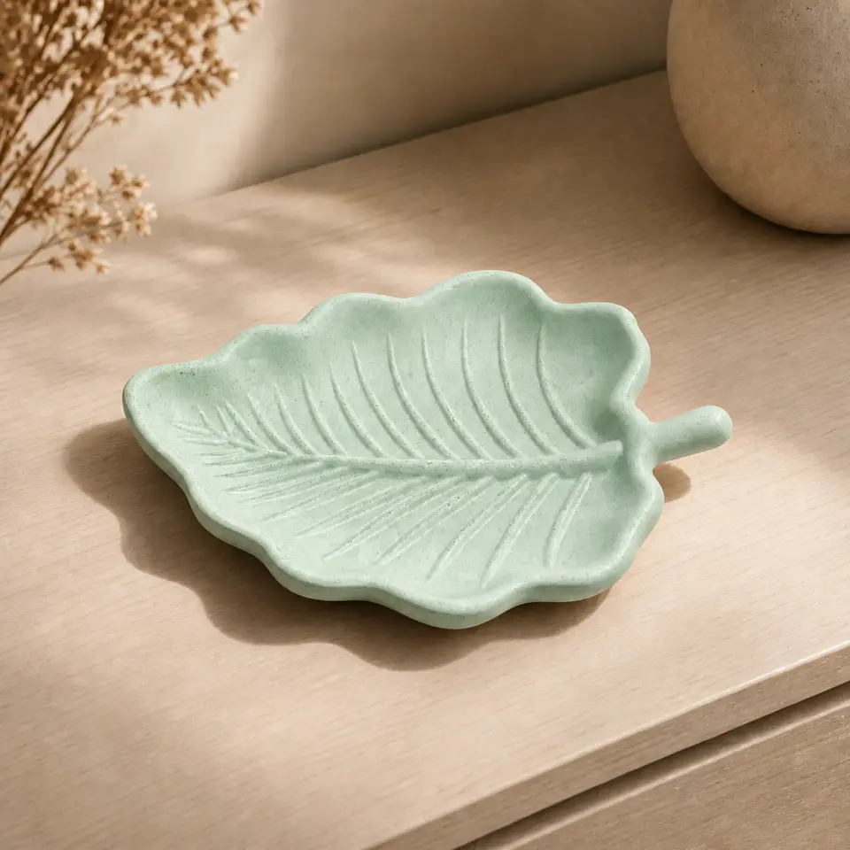 Bandeja Decorativa con Forma de Hoja – Modelo Nativa 3