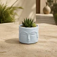 Macetero Decorativo con Rostro – Modelo Musa - Miniatura 3