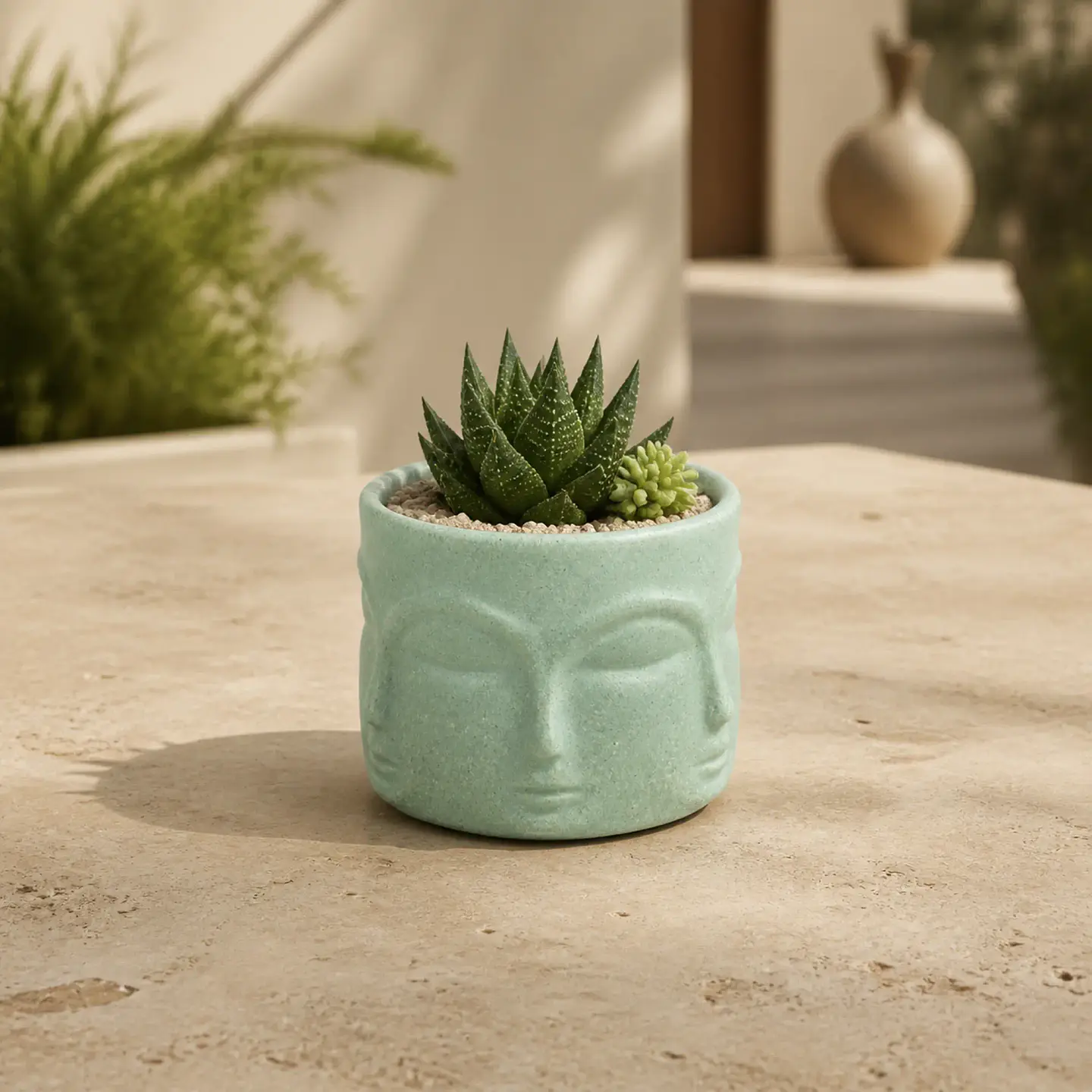 Macetero Decorativo con Rostro – Modelo Musa 4