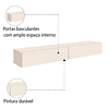 Rack Suspenso Para Painel Ou Tv Até 75" 2 Portas 1,60m