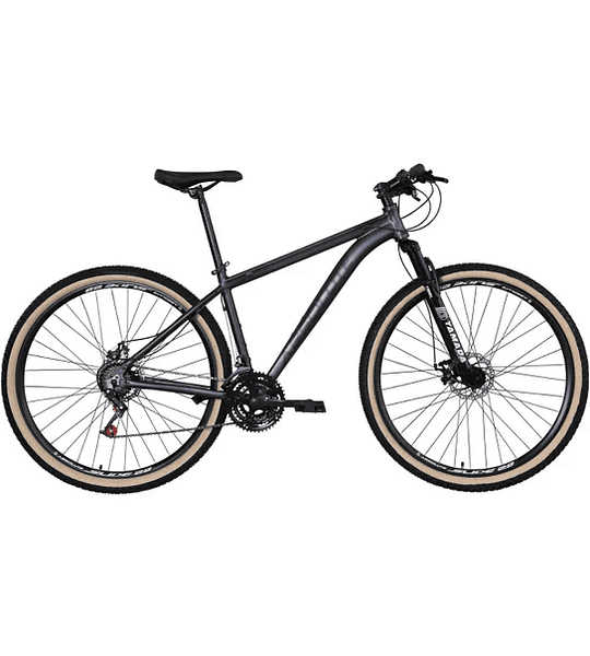 Bicicleta Aro 29 Absolute Nero 4 Alumínio 24v Cabos Internos Freios a Disco Suspensão 