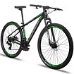 Bicicleta aro 29 alfameq makan freio a disco mecanico 24v - câmbios index 