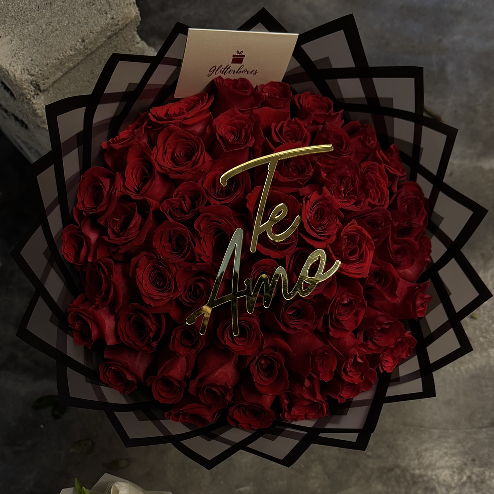 Te amo bouquet 