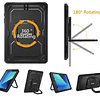 Case Galaxy Tab S3 T820 T825 Recio para Múltiples Ángulos c/ Mica Protectora
