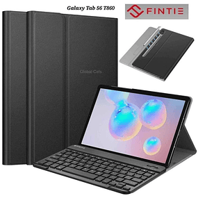 Case con Teclado Galaxy Tab S6 10.5" SM-T860 T865 T867 2019 Magnético Bluetooth FINTIE