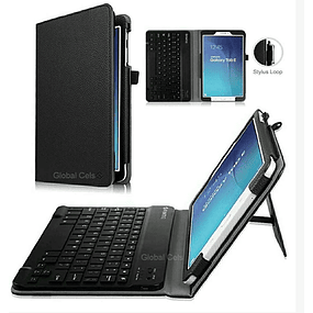 Case con Teclado Galaxy TAB E de 9,6 pulgadas T560 T565 Magnéticos FINTIE Negro