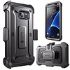 Case Galaxy S7 (no Edge) Funda 360 Supcase c/ Gancho c/ Mica Integrada 