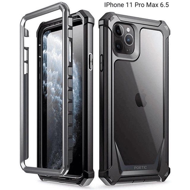 Case IPhone 11 Pro max Funda 360 Protector de Cubierta Total