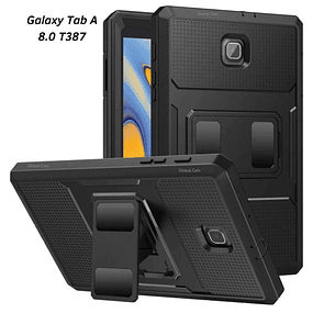 Case Galaxy Tab A 8.0 LTE SM-T387 2018 con Parante Inclinable c/ Mica