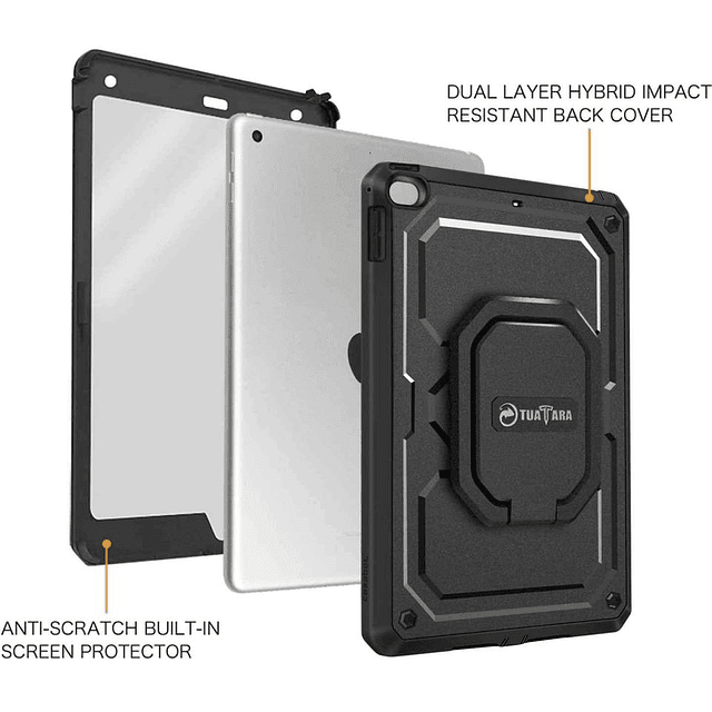 Case IPad AIR 2 A1566 A1567 IPad 5 6 2017 2018 c/ Múltiples Ángulos c/ Parante Inclinable